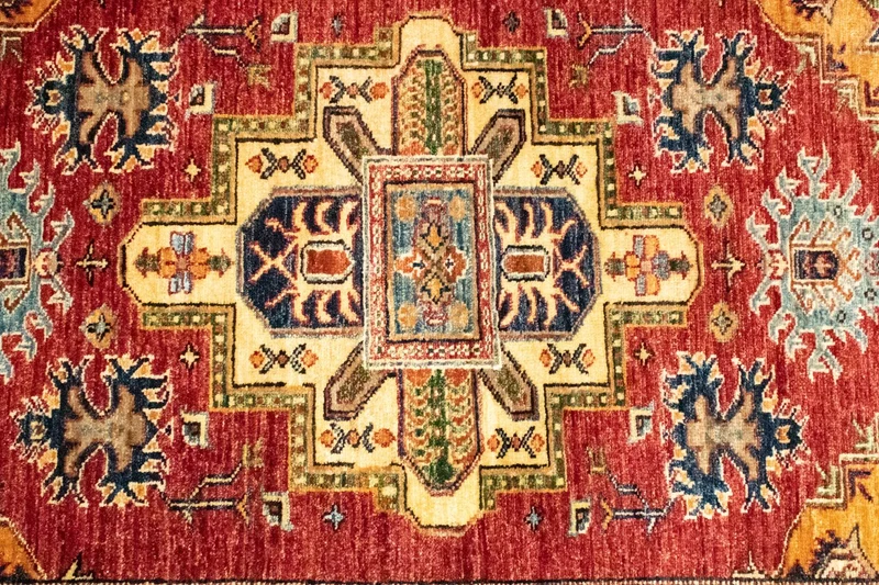 Ziegler Teppich - Kazak 103 x 154 cm - rot