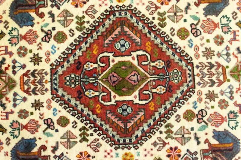 Perserteppich - Nomadic 77 x 150 cm - beige
