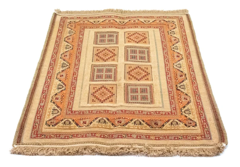Perserteppich - Nomadic 80 x 114 cm - gold