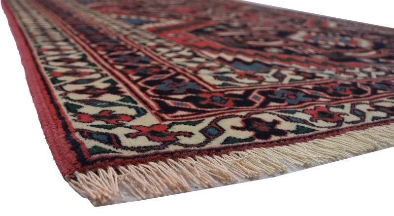 Afghan Teppich 140 x 190 cm - rot