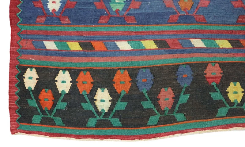 Kelim Teppich - Oriental 174 x 244 cm - mehrfarbig