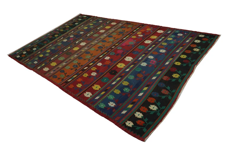 Kelim Teppich - Oriental 174 x 244 cm - mehrfarbig