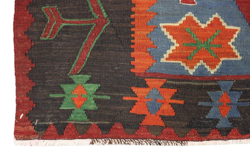 Kelim Teppich - Oriental 165 x 284 cm - rot