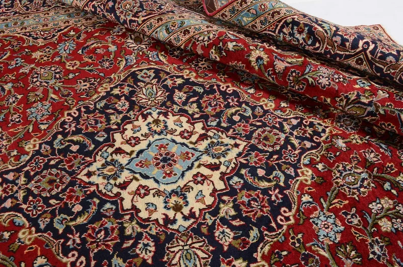 Perserteppich - Keshan 246 x 357 cm - rot