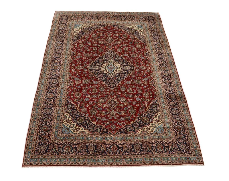 Perserteppich - Keshan 246 x 357 cm - rot