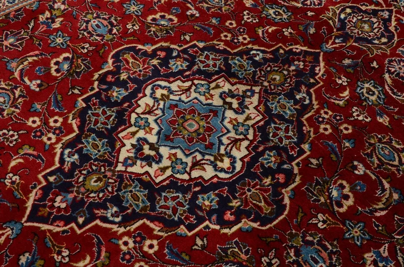 Perserteppich - Keshan 202 x 303 cm - rot