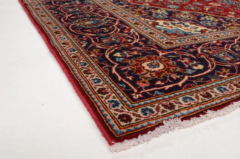 Perserteppich - Keshan 202 x 303 cm - rot