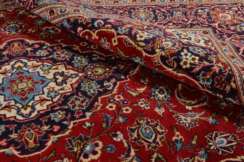 Perserteppich - Keshan 202 x 303 cm - rot