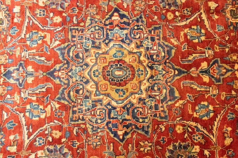 Perserteppich - Nomadic 220 x 333 cm - rot