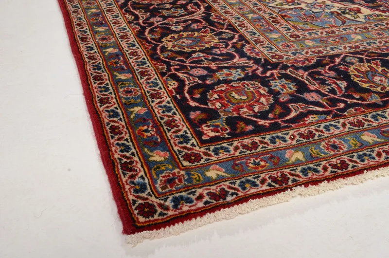 Perserteppich - Keshan 253 x 346 cm - rot