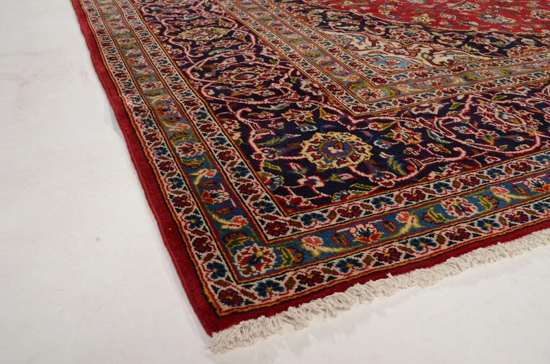 Perserteppich - Keshan 242 x 359 cm - rot