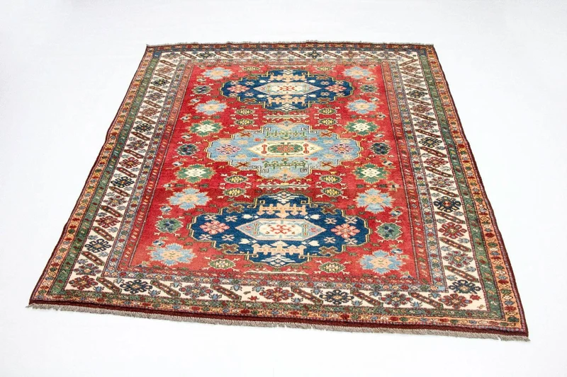 Ziegler Teppich - Kazak 188 x 197 cm - rot