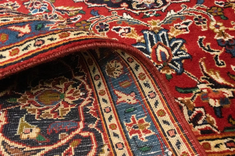 Perserteppich - Keshan 200 x 311 cm - rot