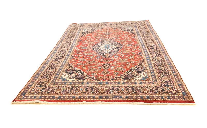 Perserteppich - Keshan 200 x 311 cm - rot