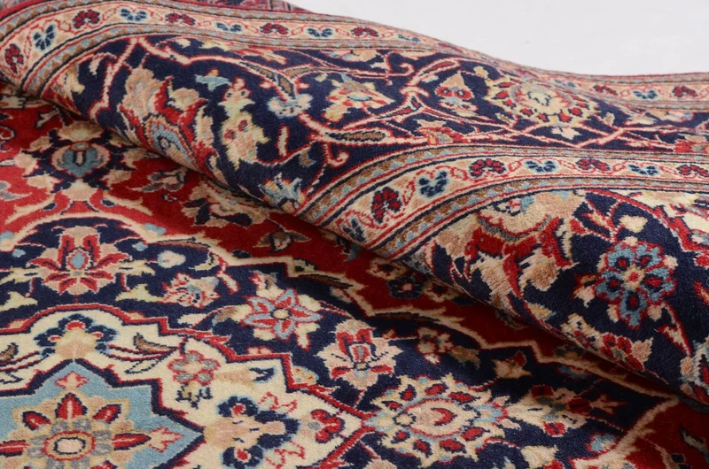 Perserteppich - Keshan 195 x 297 cm - rot