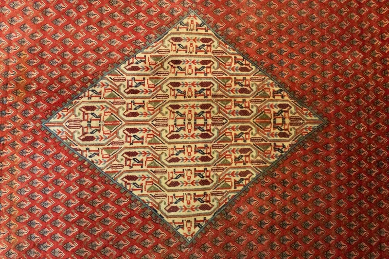Perserteppich - Mir 217 x 314 cm - rot