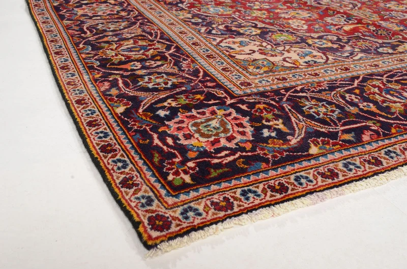 Perserteppich - Keshan 195 x 290 cm - rot