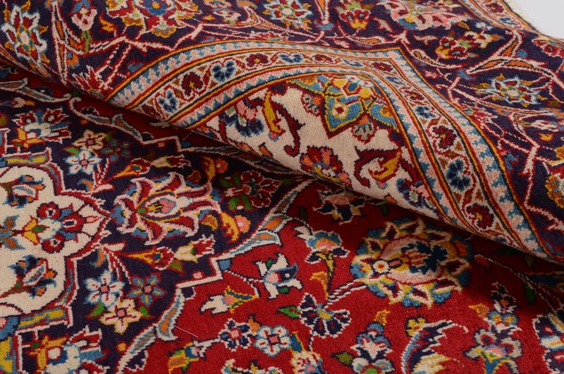 Perserteppich - Keshan 195 x 290 cm - rot