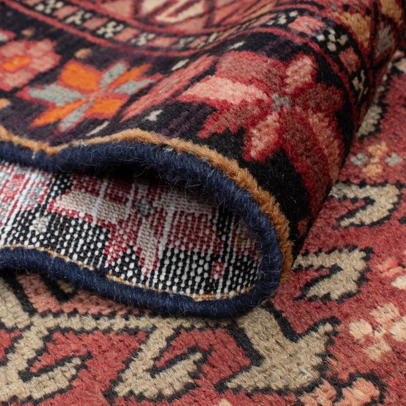 Perserteppich - Nomadic 80 x 310 cm - dunkelrot