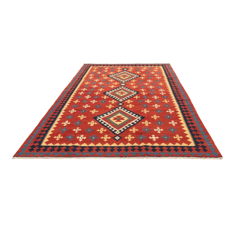 Kelim Teppich - Oriental 200 x 307 cm - rost