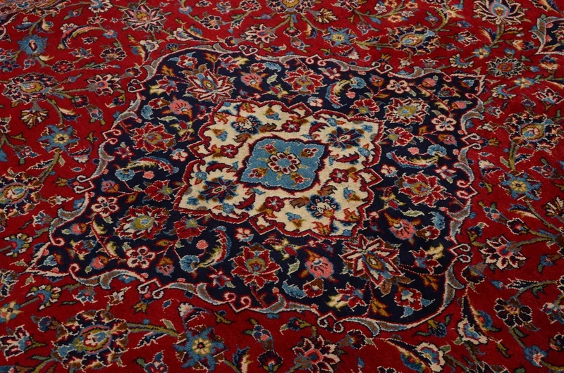 Perserteppich - Keshan 246 x 352 cm - rot