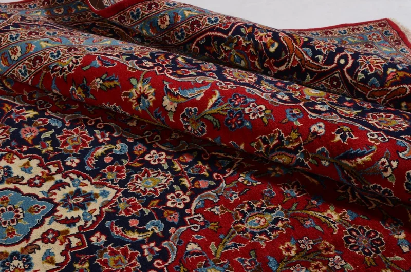 Perserteppich - Keshan 246 x 352 cm - rot