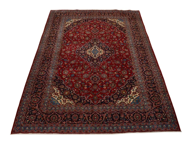 Perserteppich - Keshan 246 x 352 cm - rot
