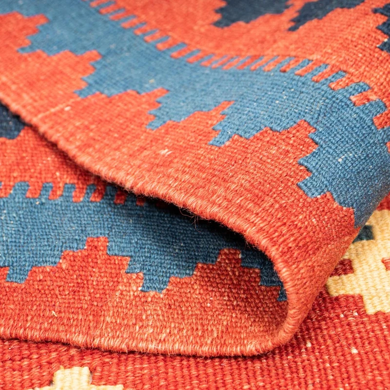Kelim Teppich - Oriental 199 x 307 cm - rot