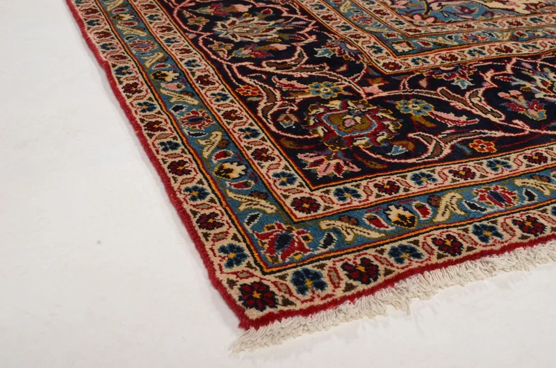 Perserteppich - Keshan 245 x 352 cm - rot