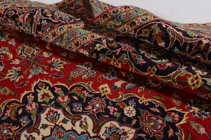 Perserteppich - Keshan 245 x 352 cm - rot