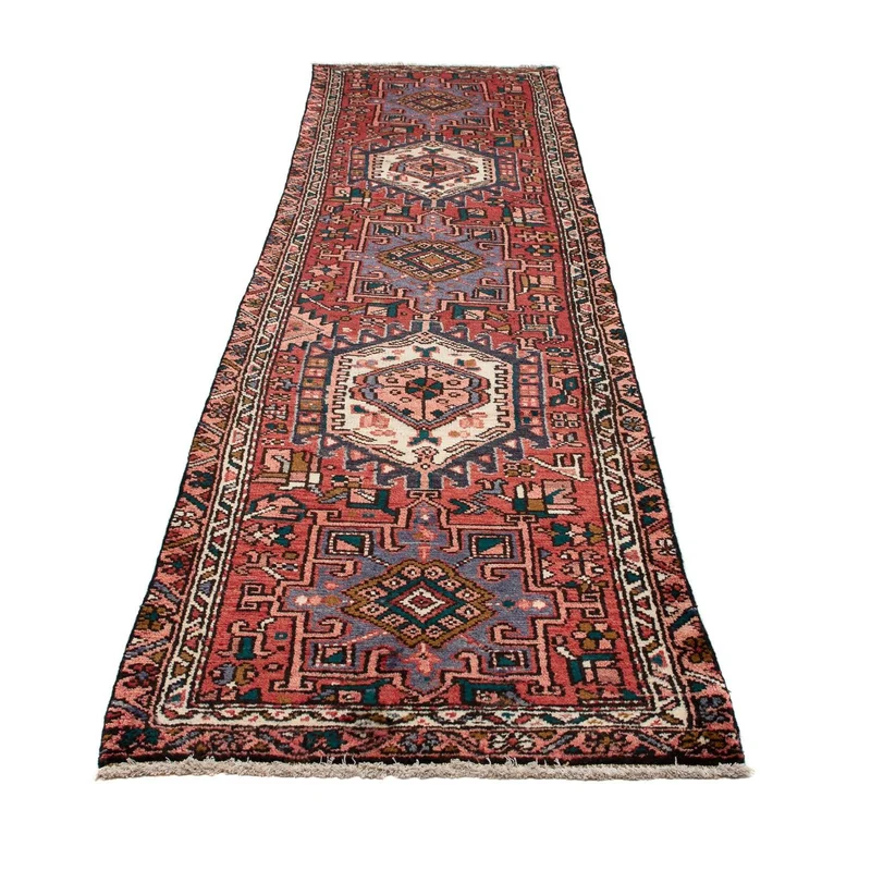 Perserteppich - Nomadic 82 x 323 cm - rot