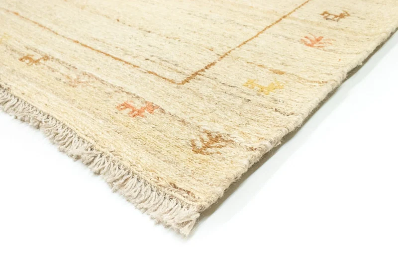 Gabbeh Teppich - Perser 150 x 200 cm - beige