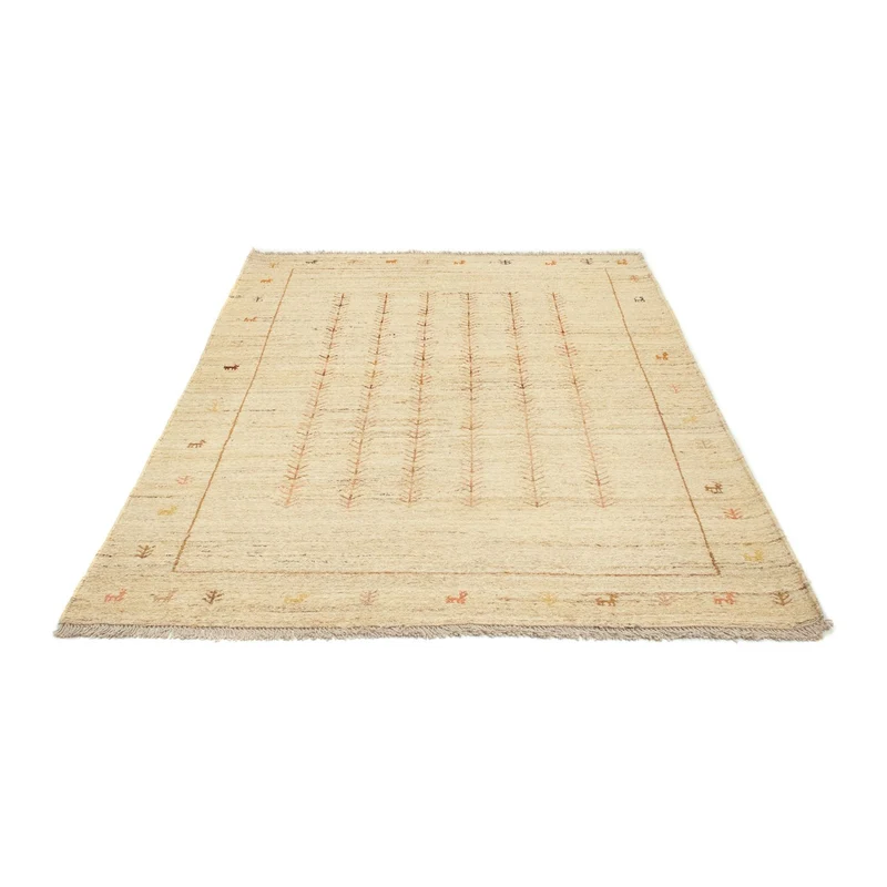 Gabbeh Teppich - Perser 150 x 200 cm - beige