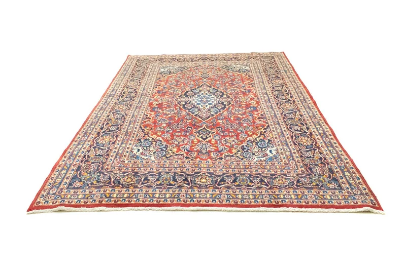 Perserteppich - Keshan 198 x 284 cm - orange