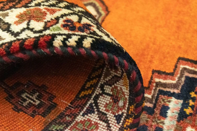 Perserteppich - Nomadic 70 x 145 cm - orange