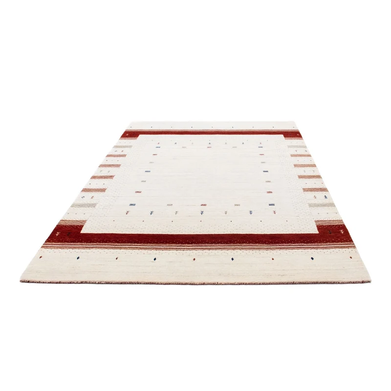 Gabbeh Teppich - Loribaft Indus 170 x 245 cm - beige