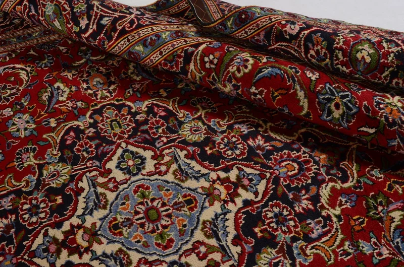 Perserteppich - Keshan 248 x 352 cm - rot