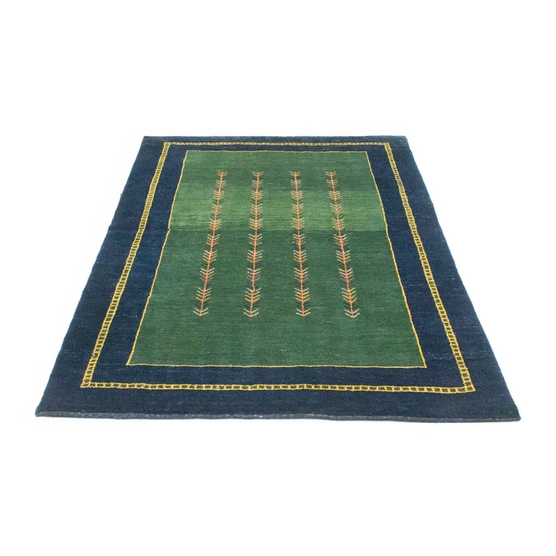 Gabbeh Teppich - Perser 122 x 184 cm - grün