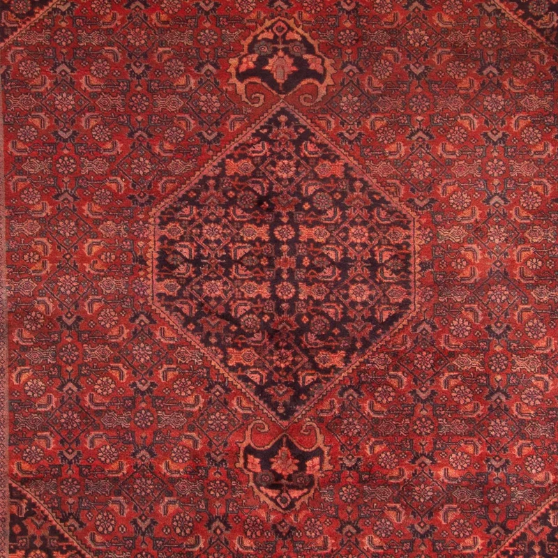 Orientteppich 220 x 327 cm - dunkelrot