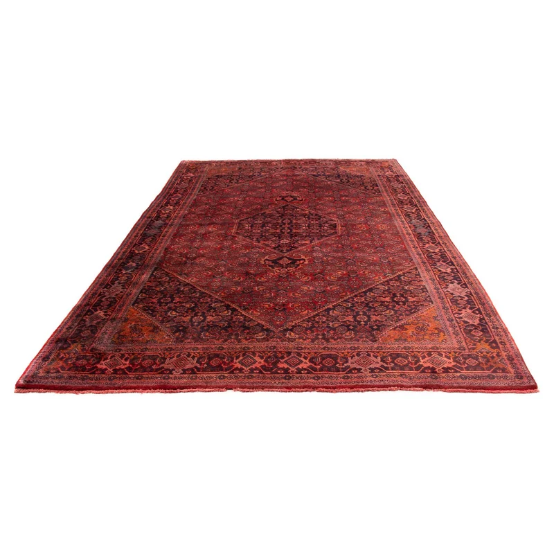 Orientteppich 220 x 327 cm - dunkelrot