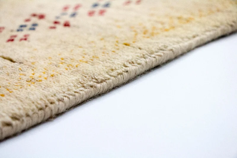 Gabbeh Teppich - Loribaft Indus 200 x 250 cm - beige
