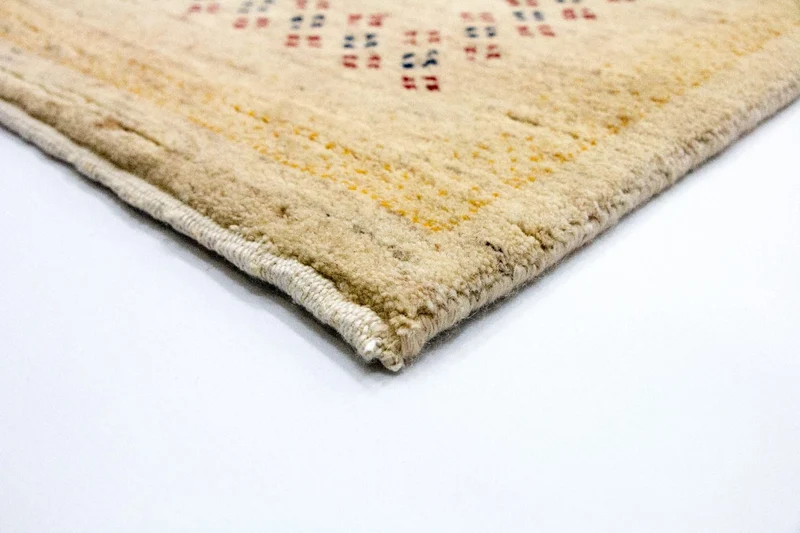Gabbeh Teppich - Loribaft Indus 200 x 250 cm - beige