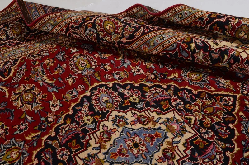 Perserteppich - Keshan 251 x 342 cm - rot