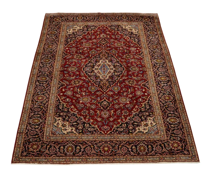 Perserteppich - Keshan 251 x 342 cm - rot