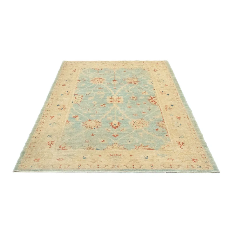 Ziegler Teppich 125 x 186 cm - hellblau