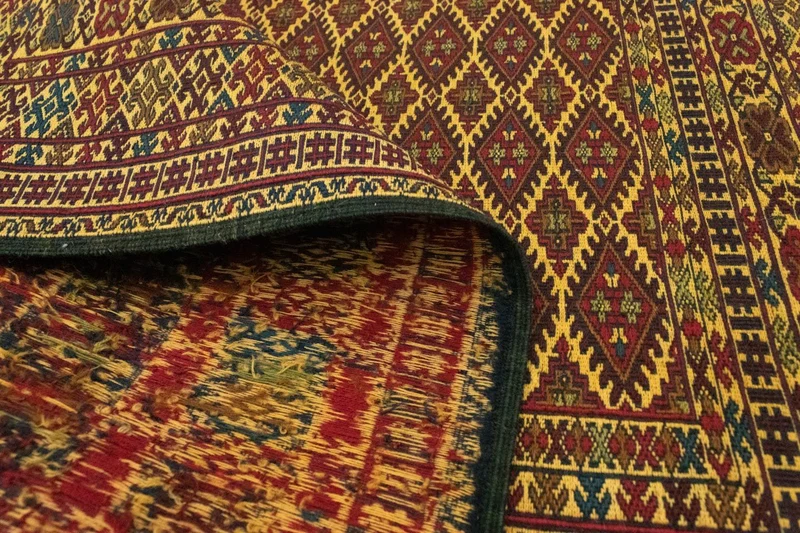 Kelim Teppich - Oriental 133 x 208 cm - braun