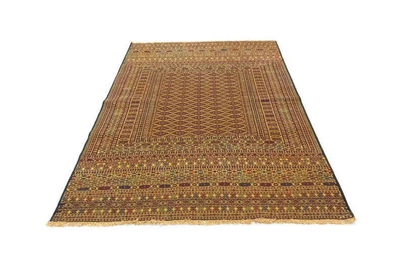 Kelim Teppich - Oriental 133 x 208 cm - braun