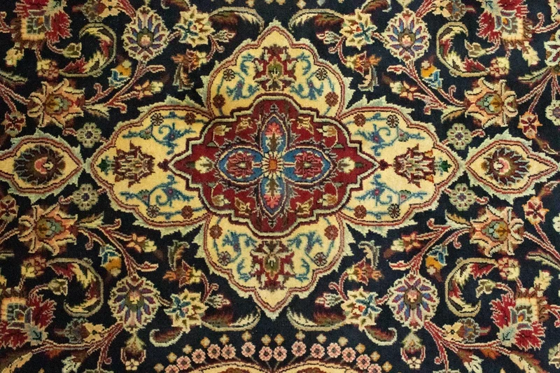 Perserteppich - Classic 196 x 283 cm - schwarz