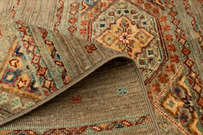 Ziegler Teppich - Modern 82 x 123 cm - dunkelbraun