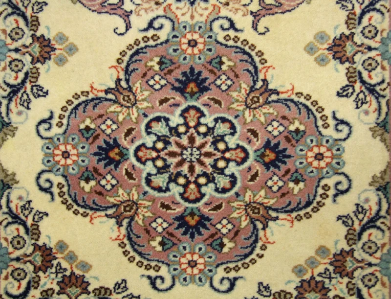 Perserteppich - Keshan 82 x 300 cm - blau